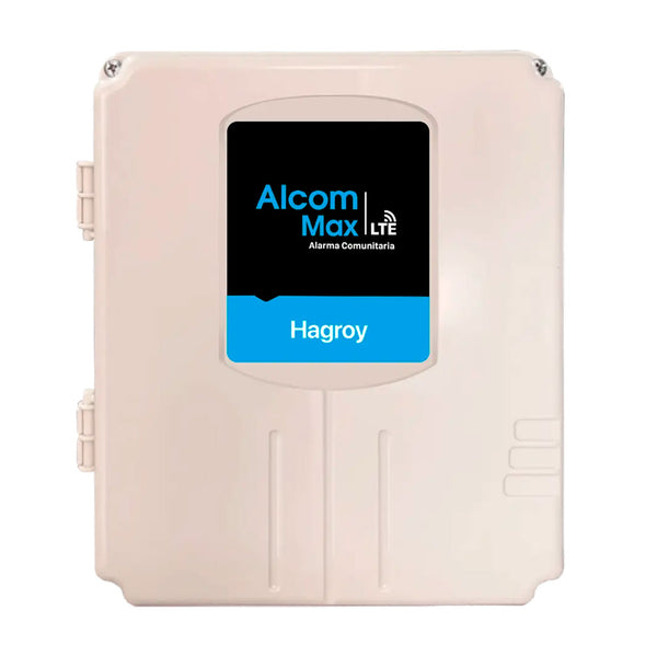 HAGROY ALCOM MAX Central de alarma Smart vecinal disuasiva, 2000 usuarios, control por App