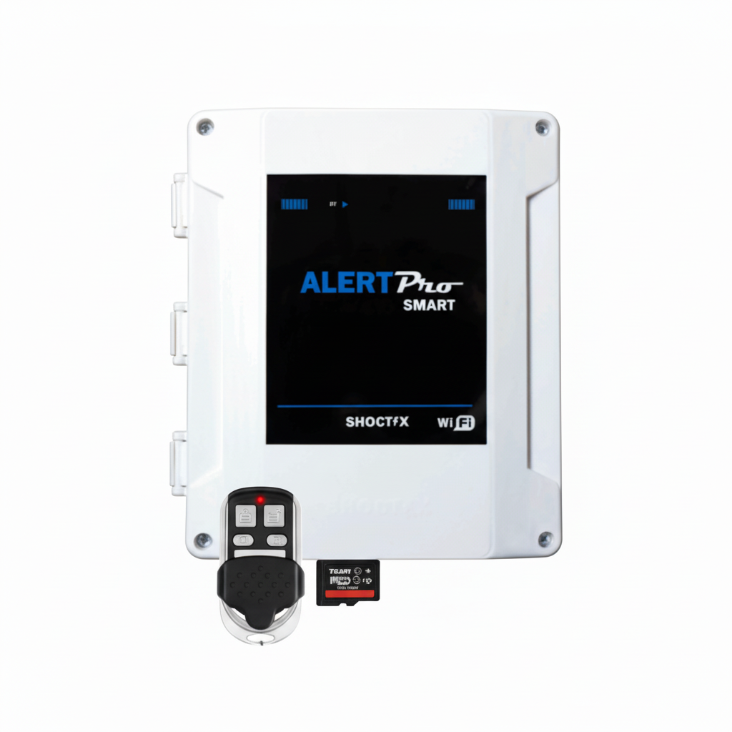 SHOCTIX ST-PRO 4GNET Alarma Comunitaria 4G NET Ethernet, Wifi con Audio de Voz Personalizado