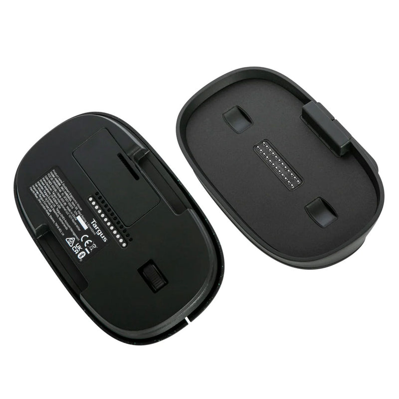 TARGUS AMB586GL Mouse inalámbrico ergonómico multidispositivo, Negro