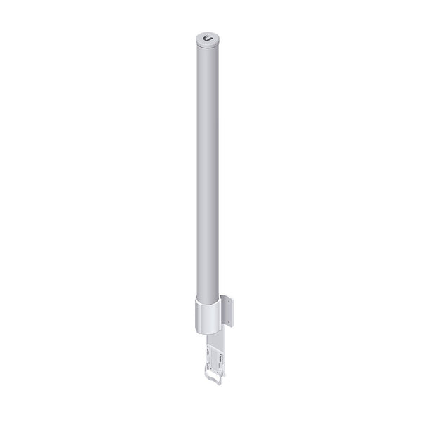 UBIQUITI AMO-2G10, Antena omnidireccional 2.4ghz airmax potente cobertura de 360°, doble polaridad mimo 2x2 |10 dbi