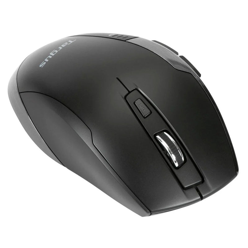 TARGUS AMW584GL Mouse inalámbrico Ergo antimicrobiano, Negro