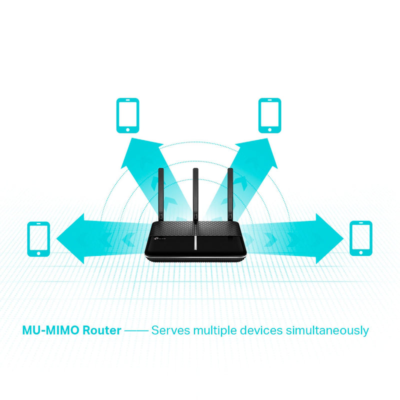 TP-LINK ARCHER A10 Router Wi-fi multimodo doble banda AC2600 MU-MIMO