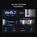 TP-LINK ARCHER BE450 Router WiFi7 BE7200 doble banda