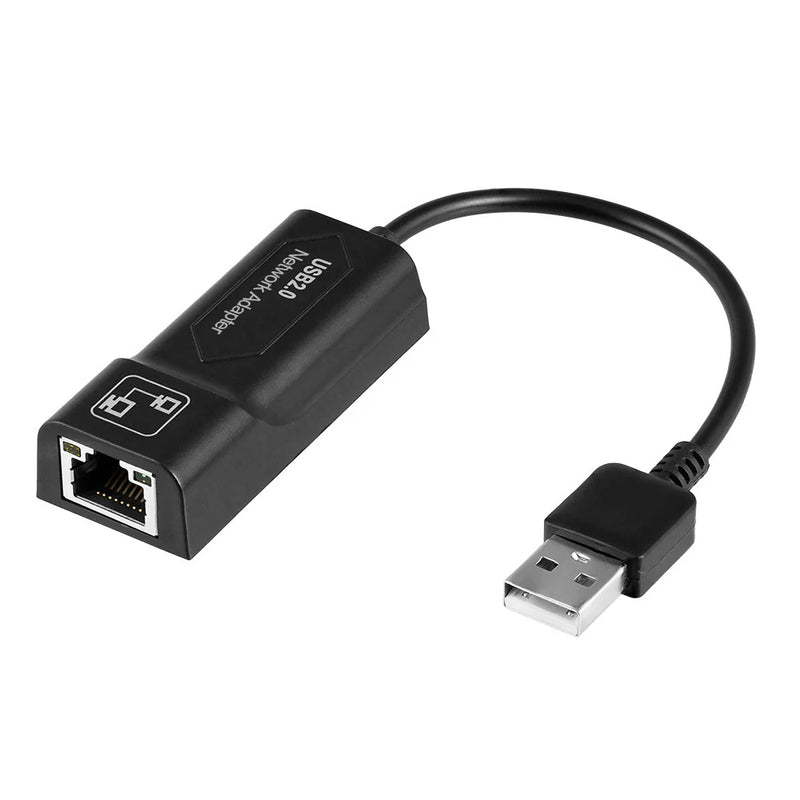 ARGOMTECH ADAPTADOR DE CABLE USB 2.0 A RJ45 DE 100MBPS
