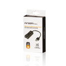 ARGOMTECH ADAPTADOR DE CABLE USB 2.0 A RJ45 DE 100MBPS