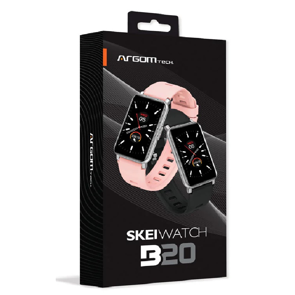 ARGOMTECH B20SL Reloj Inteligente Pantalla IPS 1.45" IP68 resistente a polvo y agua silver ARG-WT-6020SL