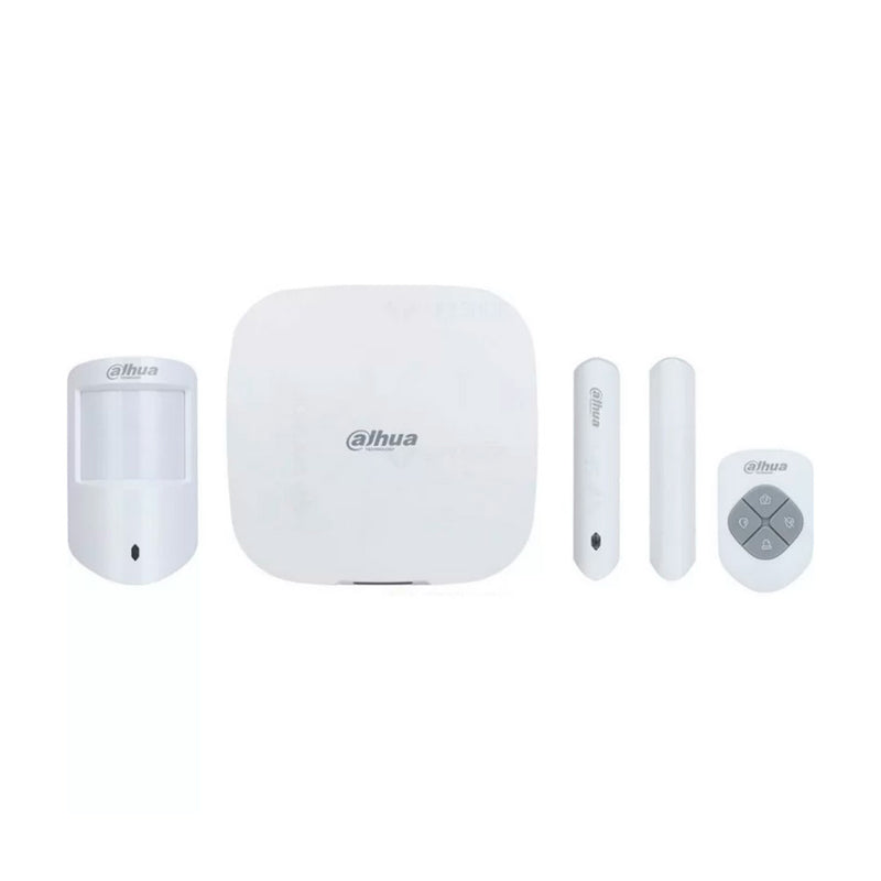 DAHUA DHI-ART-ARC3000H-03-W2 Kit Alarma Contra Robo Inalámbrico WIfI. Incluye: Panel, Pir, Magnético y Llavero