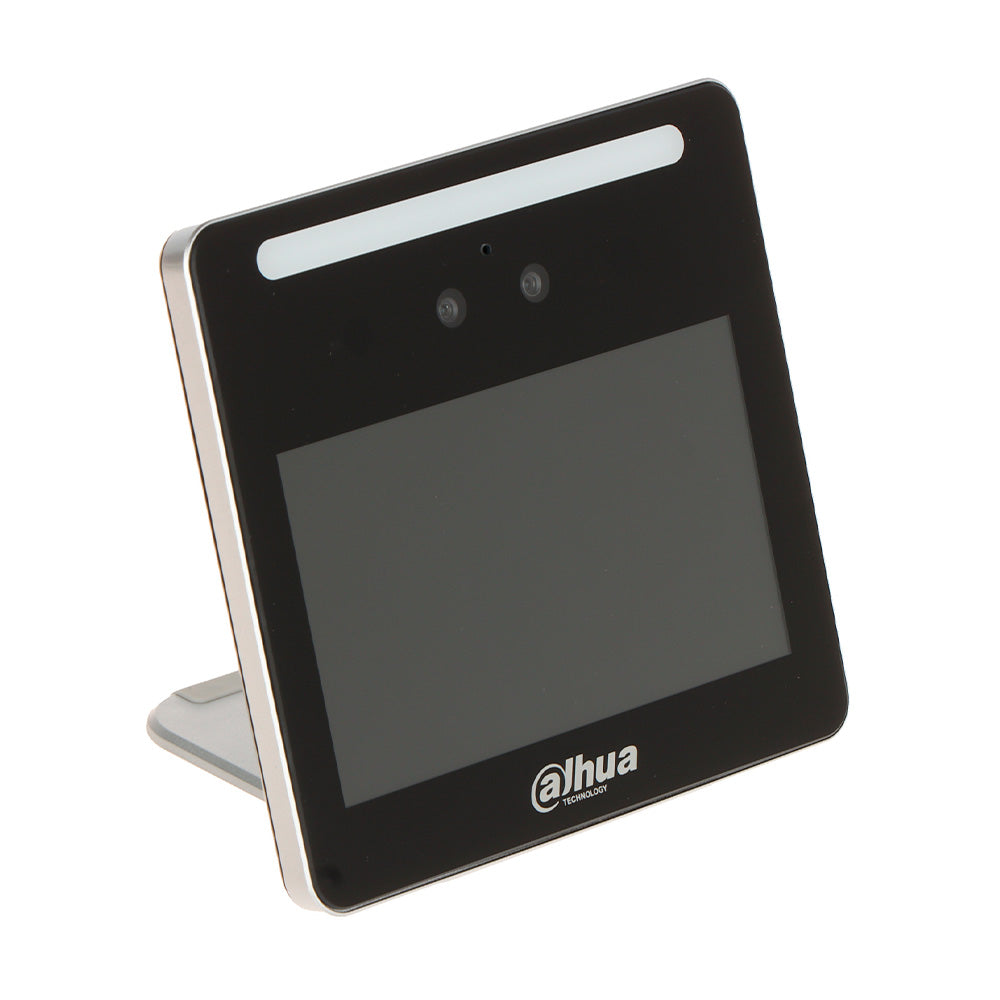 DAHUA ASI3213G-MW Control de Asistencia y Acceso Biométrico por rostro, tarjeta MIFARE código 4.3"