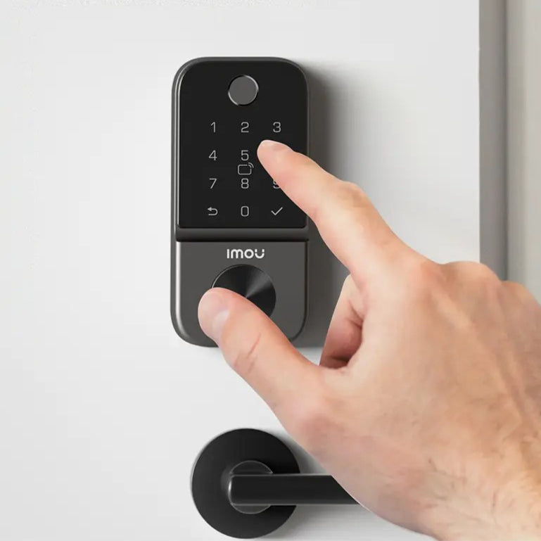 IMOU ASL-CUBO1-K(D) Cubo 1 Wi-Fi Cerradura con teclado numérico y lector biométrico