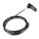 TARGUS ASP61LA Defcon T-Lock Security Cable, 4-digit key