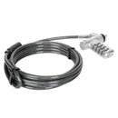 TARGUS ASP96RGLX Defcon Ultimate Universal Combination Resettable Security Cable