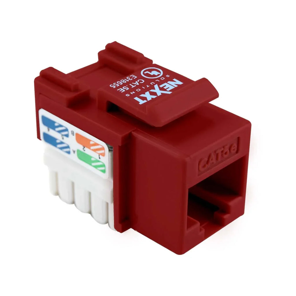 Nexxt Solutions Infrastructure AW110NXT13 Nexxt Keystone Jack Cat5e 110 Type RD