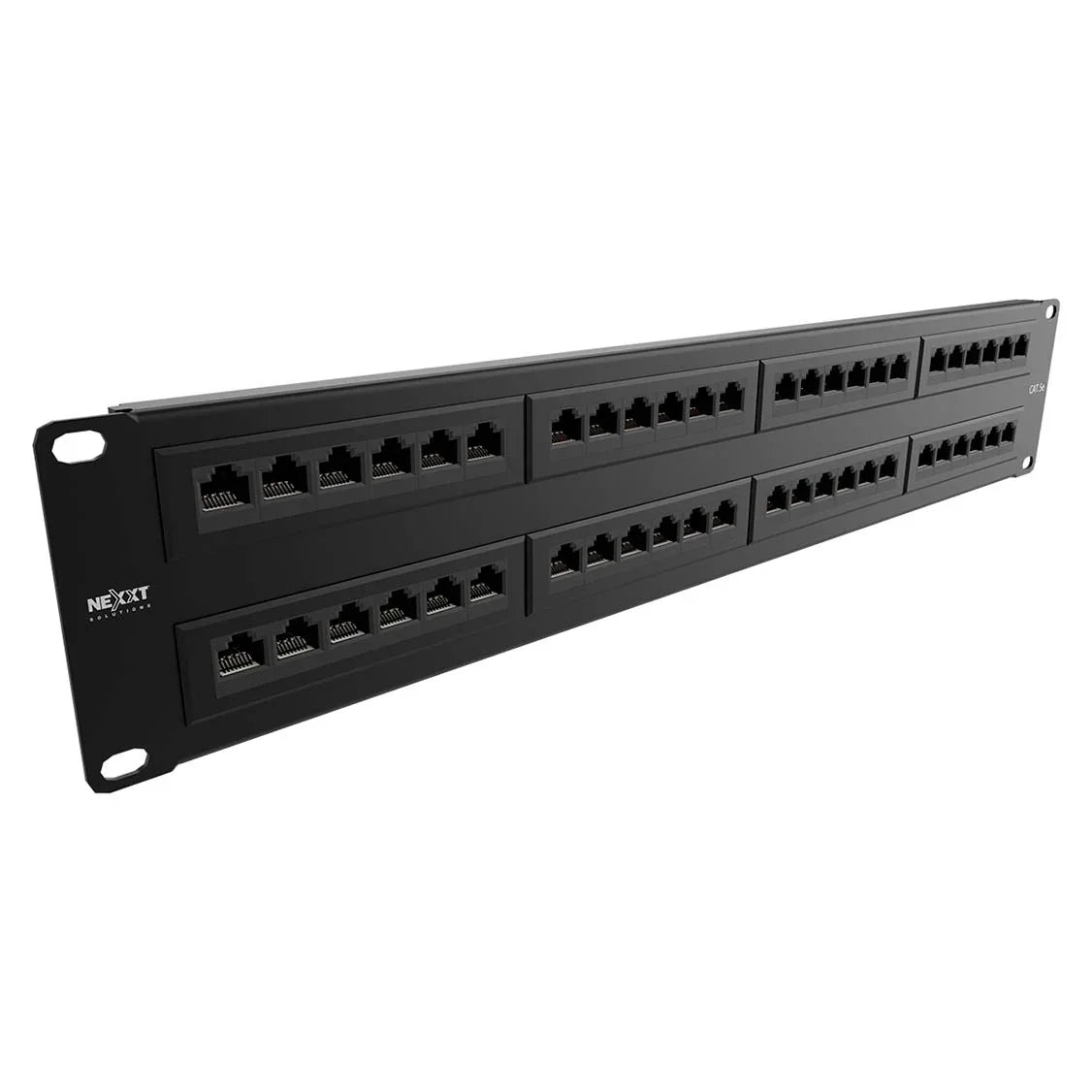 NEXXT SOLUTIONS AW190NXT11 Patch Panel Rack 48P 2U Cat5E Pre-config Ti