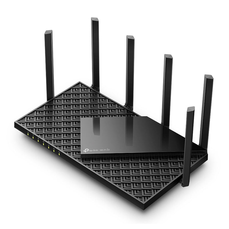 TP-LINK ARCHER AXE75 Router WIFI 6E AX5400. Triple Banda con 6 antenas