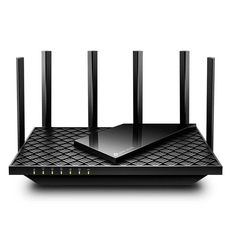 TP-LINK ARCHER AXE75 Router WIFI 6E AX5400. Triple Banda con 6 antenas