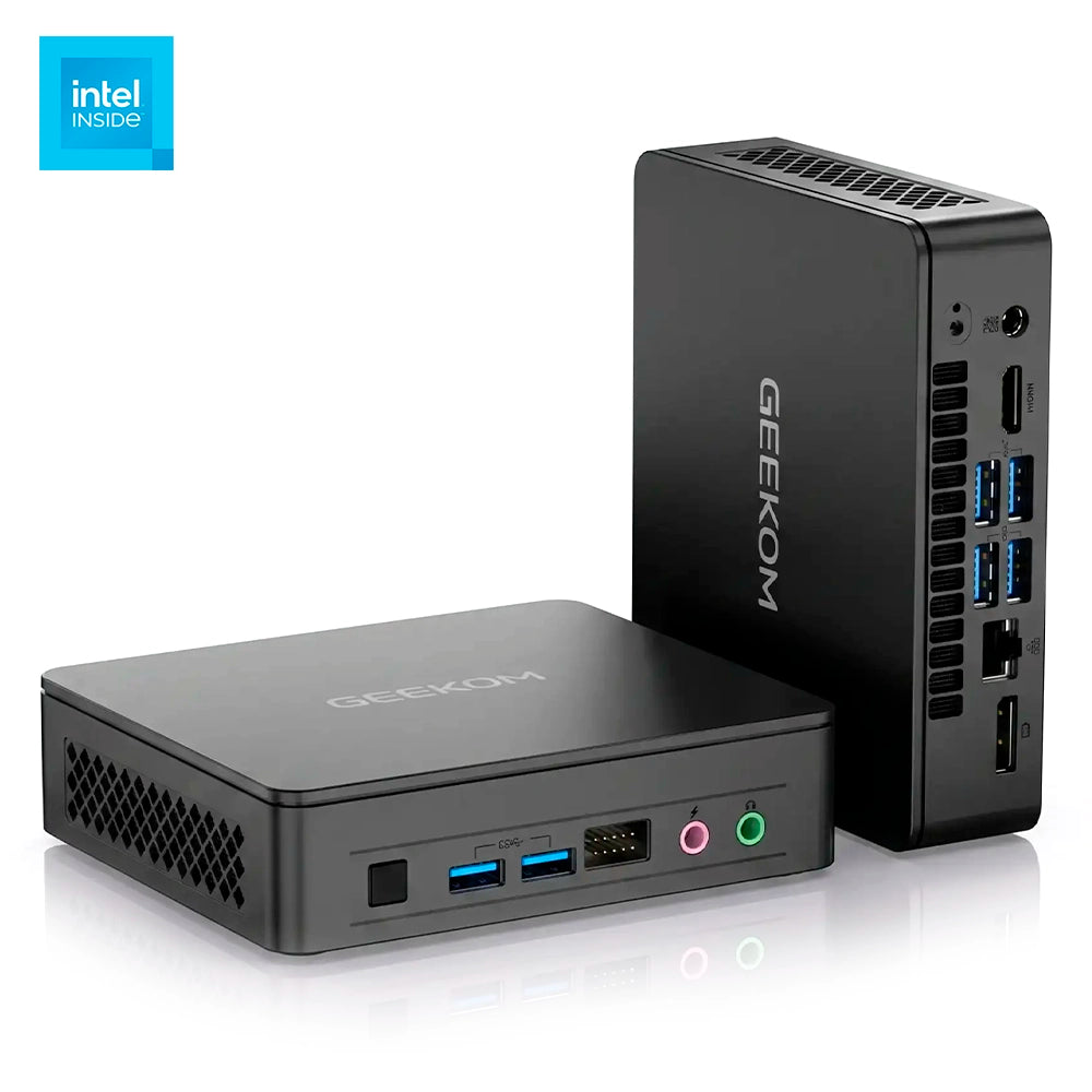 GEEKOM Air12 Lite Mini PC Intel N95 Incluye 8GB de RAM DDR4 y 256GB SSD