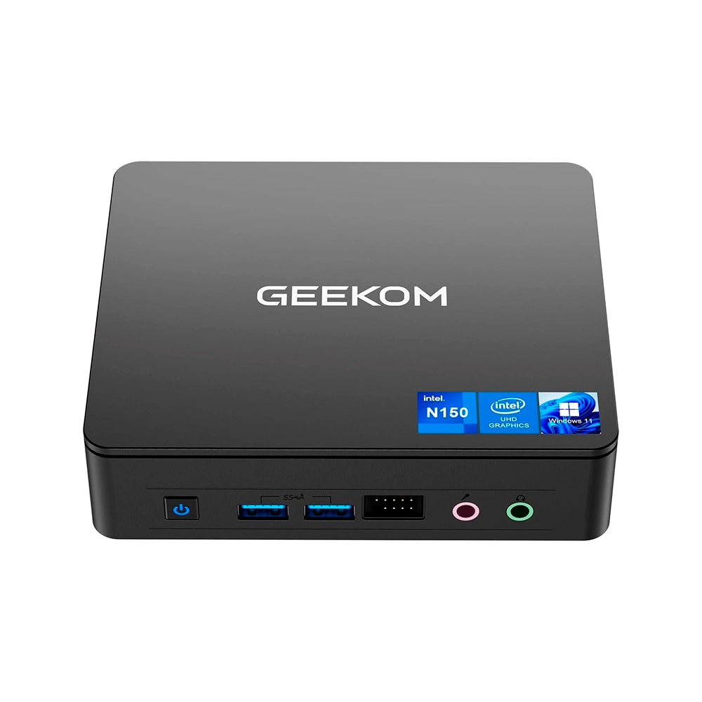 GEEKOM Air12 Lite Mini PC Intel N95 Incluye 8GB de RAM DDR4 y 256GB SSD