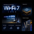 TP-LINK ARCHER TBE400E WIFI7 Adaptador PCIe BE6500 triple banda