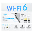 TP-LINK ARCHER TX10UB NANO Adaptador USB WiFi6 AX900 doble banda