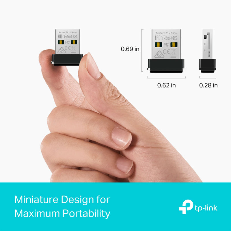 TP-LINK ARCHER TX1U NANO Adaptador USB WiFi6 AX300