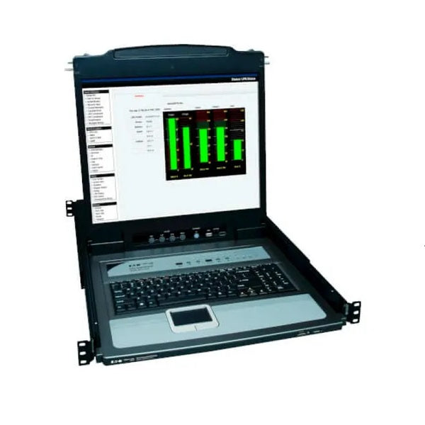 TRIPP-LITE B020-U16-19-K Consola KVM, para instalación, en Rack, de 1U, 16Puertos, Netdirector, LCD, de 19", para instalación, en Rack, de 1U de 16 puertos, Netdirector, LCD, de 19",+8Cables PS2, USB.ps2