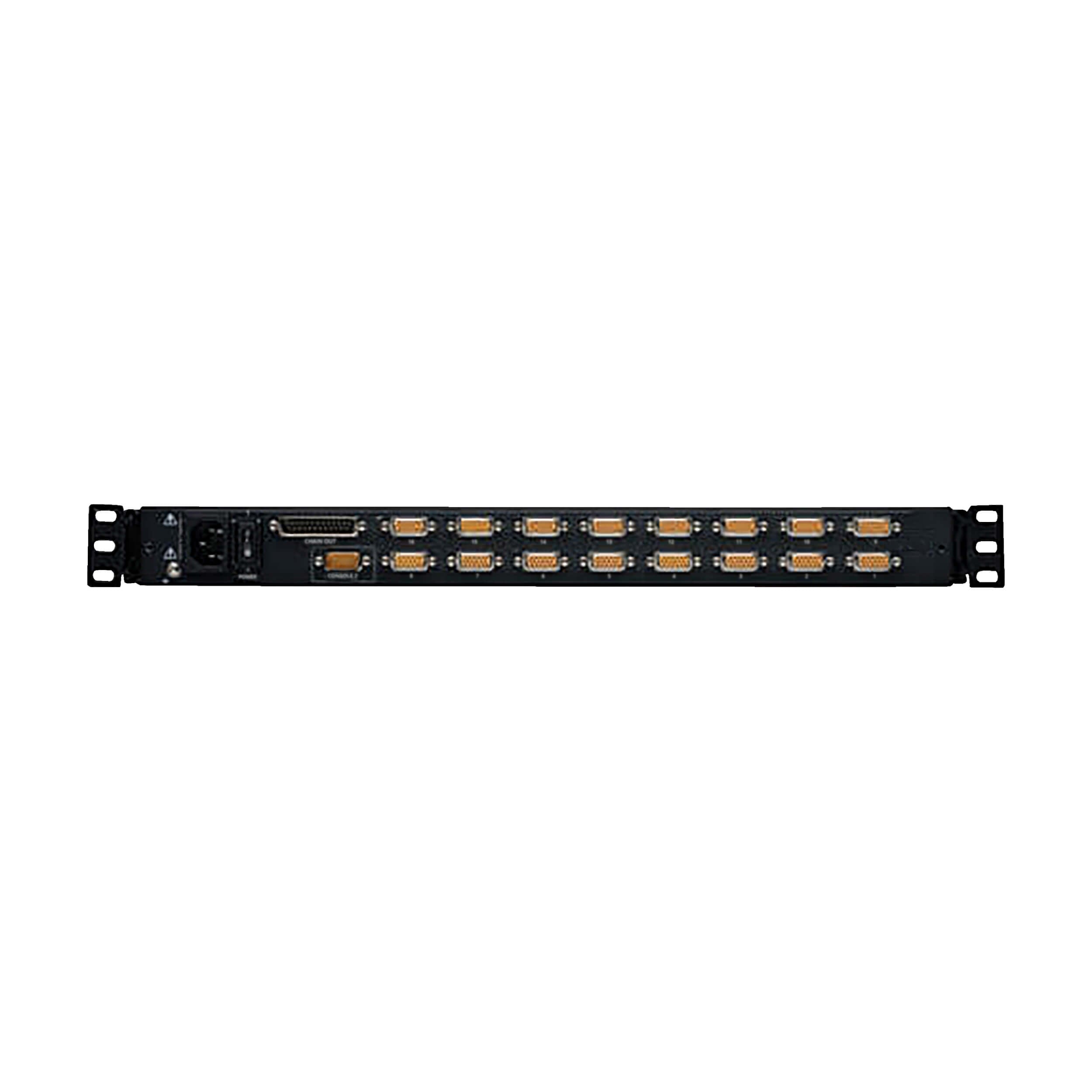 TRIPP-LITE B020-U16-19-K Consola KVM, para instalación, en Rack, de 1U, 16Puertos, Netdirector, LCD, de 19", para instalación, en Rack, de 1U de 16 puertos, Netdirector, LCD, de 19",+8Cables PS2, USB.ps2