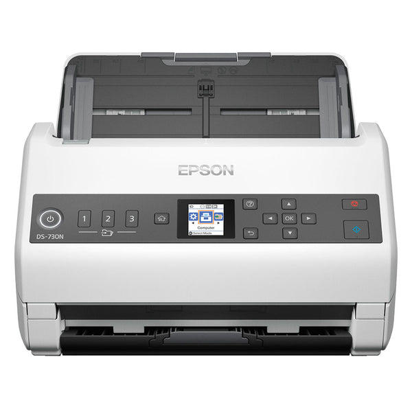 EPSON DS-730N Escáner de documentos USB 2.0 Red, Vertical, 40ppm DUPLEX 80ppm