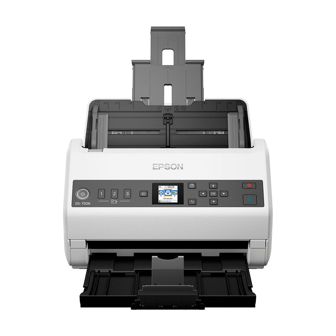 EPSON DS-730N Escáner de Documentos a Color 80 ipm Dúplex y en Red B11B259201