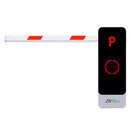 ZKTECO BG1060R Barrera vehicular brazo telescópico 6m lado derecho. Gabinete con luz led