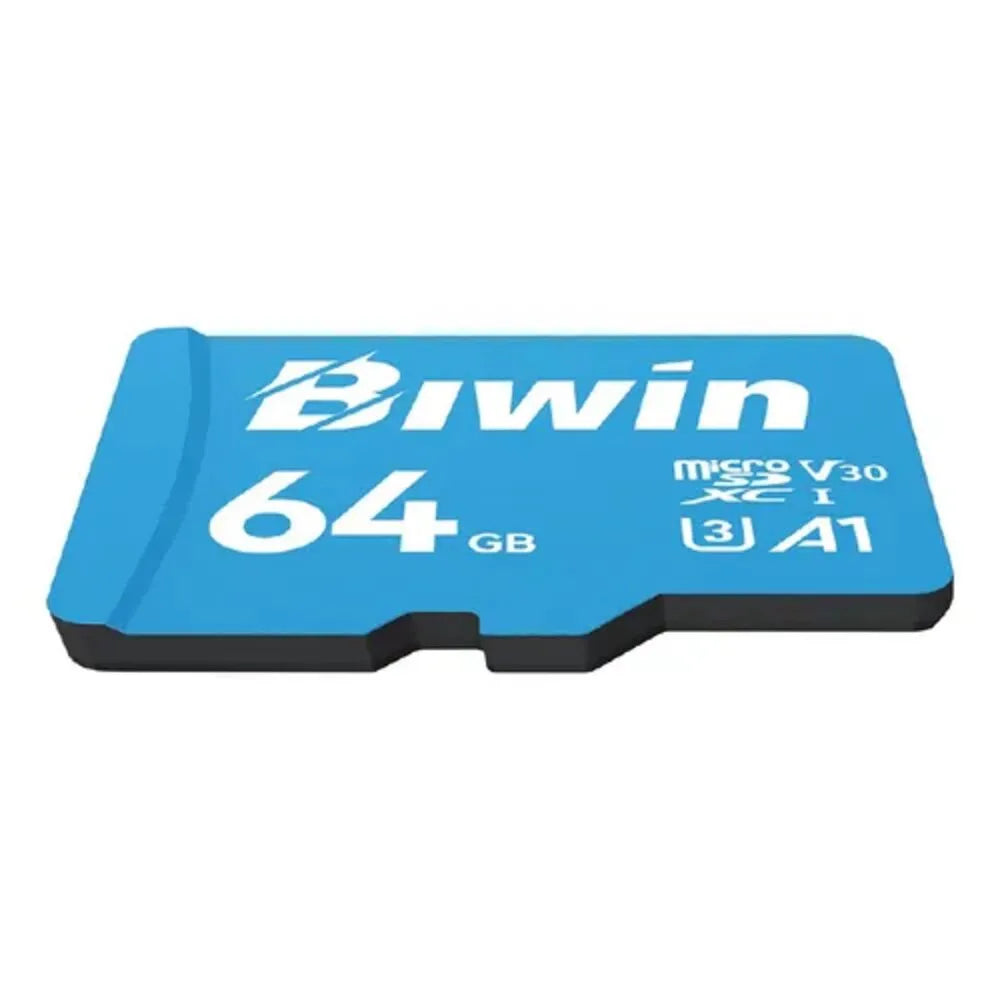 BIWIN BMMS100064G Memoria MicroSD MS100 64GB Tarjeta Flash UHS-I 100/30Mbps C10 U3 V30 A1