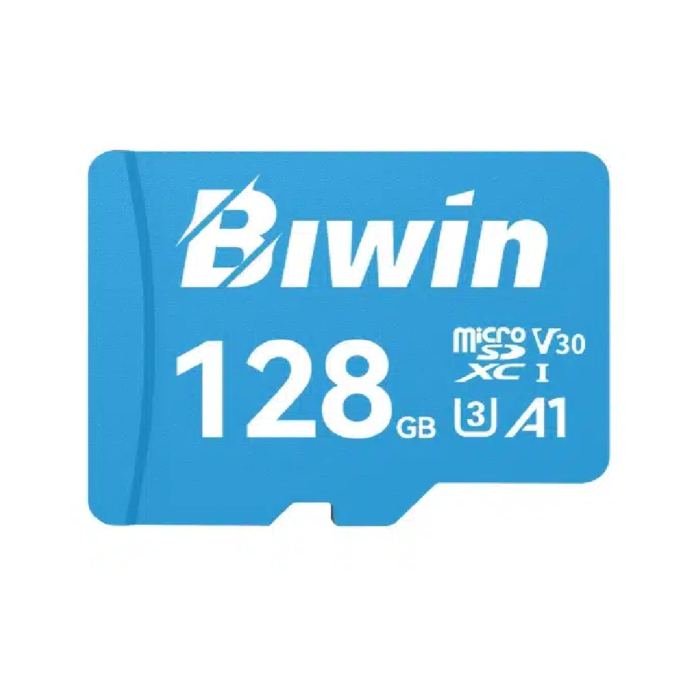 BIWIN BMMS100128G Memoria MicroSD MS100 128GB Tarjeta Flash UHS-I 100/30Mbps C10 U3 V30 A1