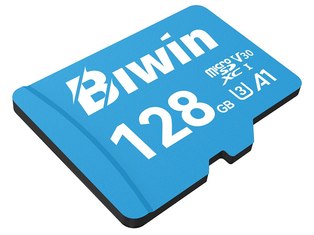 BIWIN BMMS100128G Memoria MicroSD MS100 128GB Tarjeta Flash UHS-I 100/30Mbps C10 U3 V30 A1