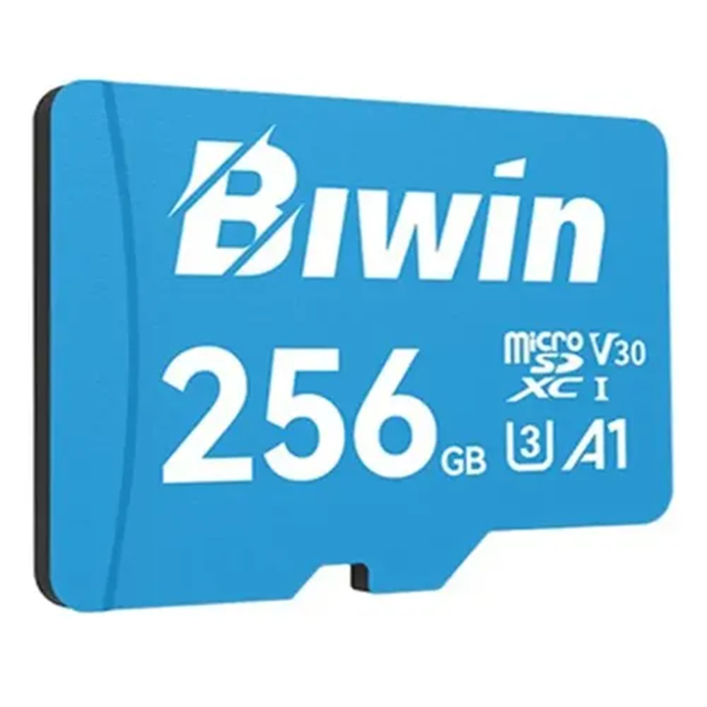 BIWIN BMMS100256G Memoria MicroSD MS100 256GB Tarjeta Flash UHS-I 100/30Mbps C10 U3 V30 A1