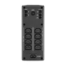 APC BR1600MI UPS Back Pro 1600va 960w 8 tomas AVR pantalla LCD