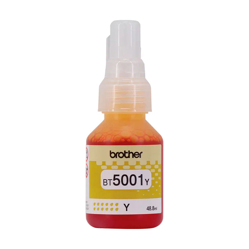 BROTHER BT5001Y, Botella de Tinta Brother 5001 Amarilla de Ultra alto rendimiento