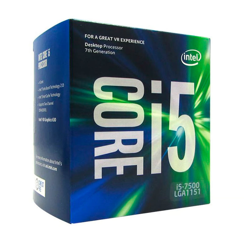 INTEL Core i5-7500 Procesador 3.8GHz 6MB LGA1151 65W