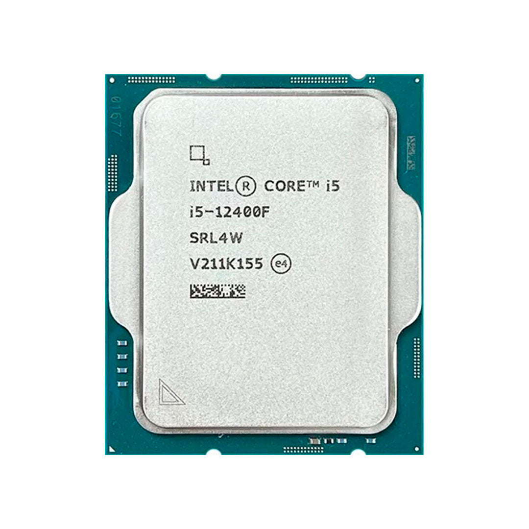 INTEL Core i5-12400F Procesador 4.4GHz 18MB LGA1700 117W BX8071512400F