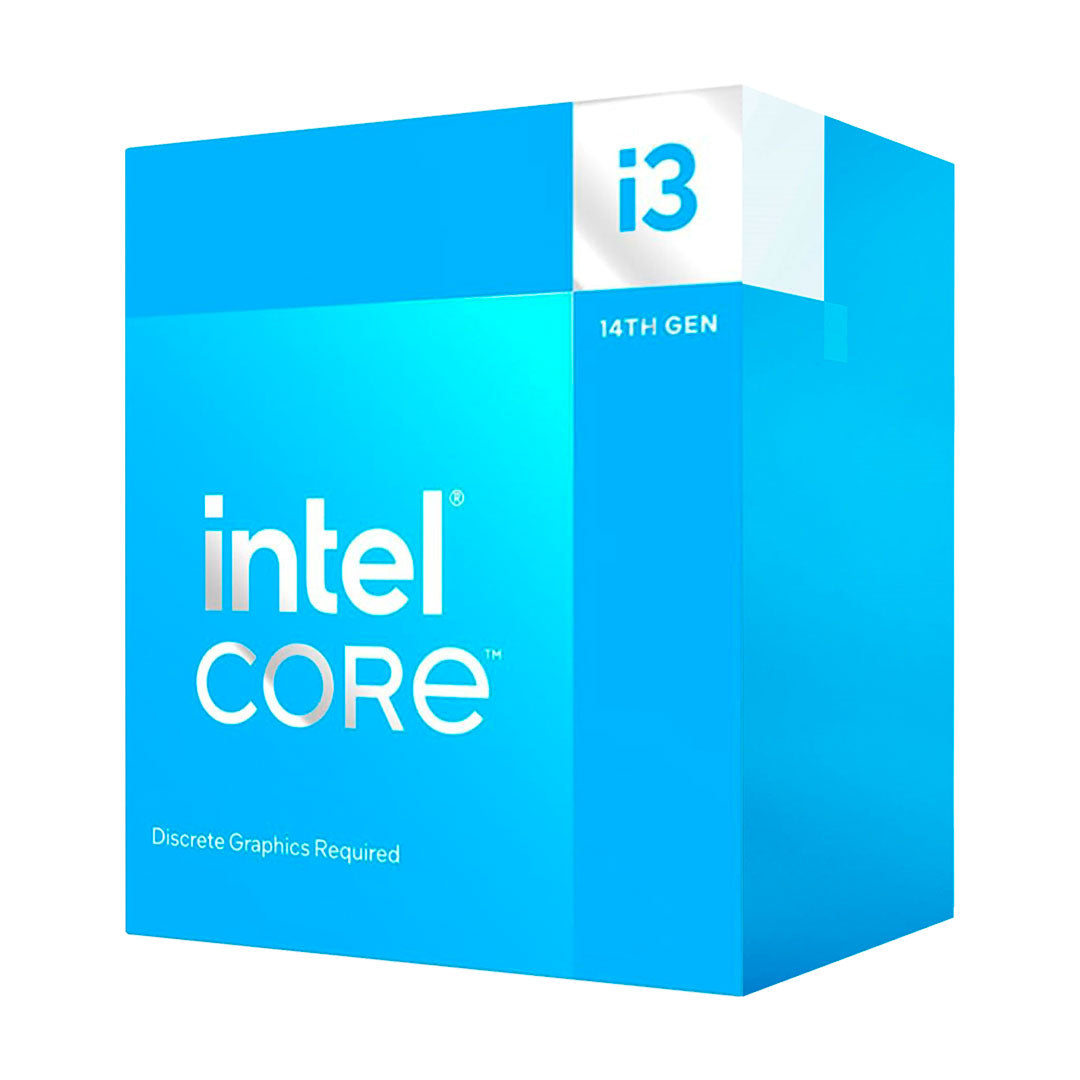 INTEL Core i3-14100F Procesador 4.7GHz 12MB LGA1700 110W BX8071514100F
