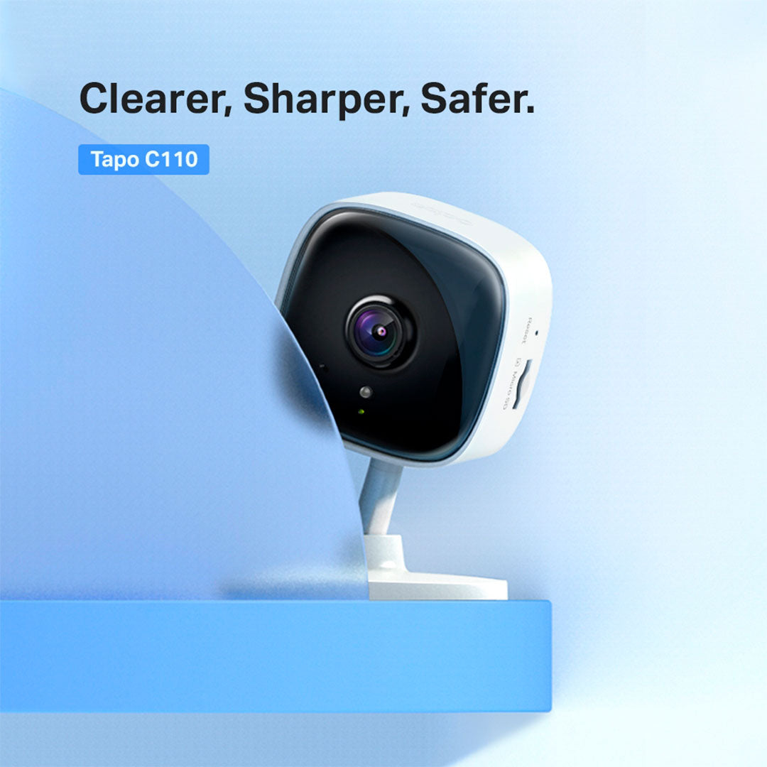TP-LINK Tapo C110 Cámara de Seguridad WIFI 3MP Inteligente