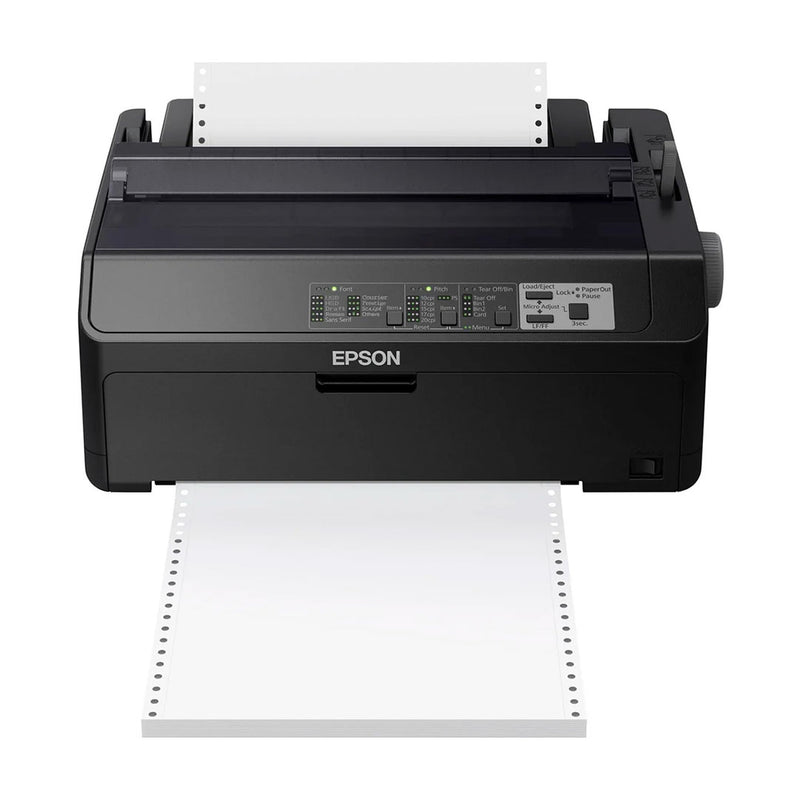 EPSON C11CF39201 - Impressora matricial Epson LQ-590II de 24 pinos USB 2.0 paralelo 100 V - 240 VCA. 