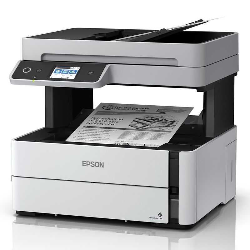 EPSON ECOTANK ET-M3170 Impresora Multifuncional de tinta imprime escanea copia fax USB LAN WiFi