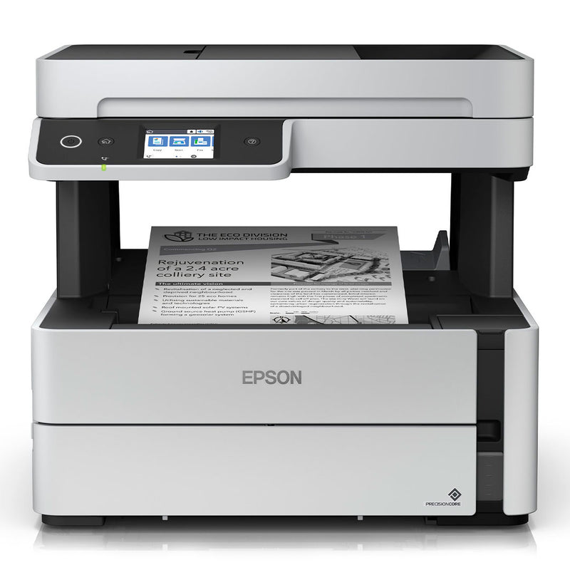 EPSON ECOTANK ET-M3170 Impresora Multifuncional de tinta imprime escanea copia fax USB LAN WiFi