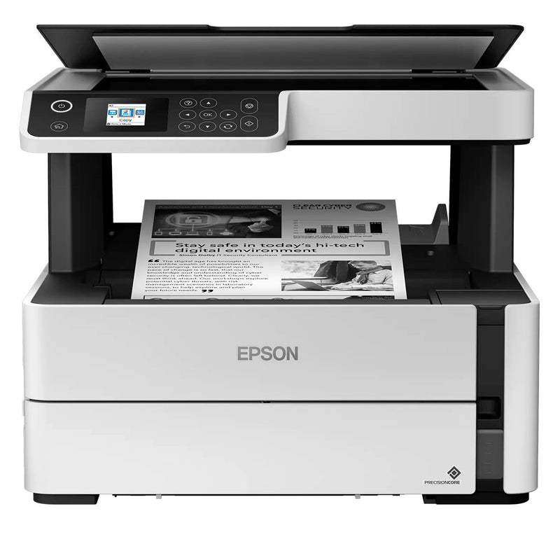 EPSON C11CH43301 Multifuncional de tinta Epson EcoTank ET-M2170 imprime escanea copia USB-LAN-WiFi.