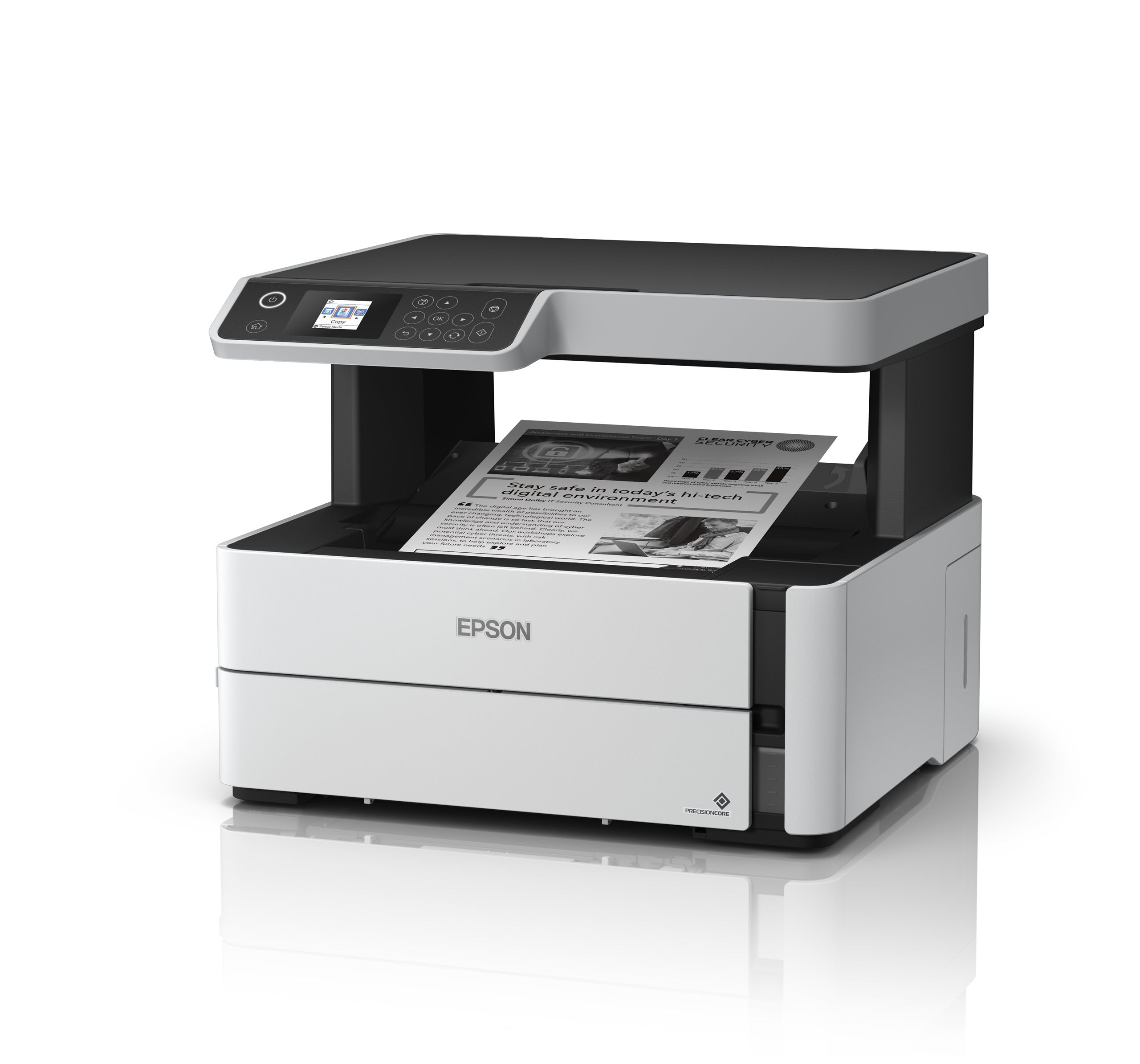 EPSON C11CH43303 Impresora Multifuncional EcoTank ET M2170, Imprime, Escanea, Copia