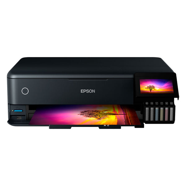 EPSON ECOTANK L8180 Multifuncional de tinta imprime escanea copia LAN-Wi-Fi-USB 2.0