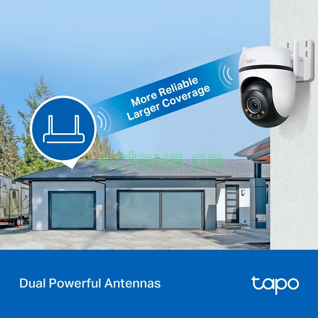 TP-LINK TAPO C520WS Cámara de seguridad WIFI 4MP 2K+ 360º PT
