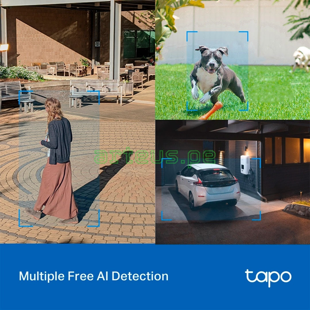 TP-LINK TAPO C520WS Cámara de seguridad WIFI 4MP 2K+ 360º PT