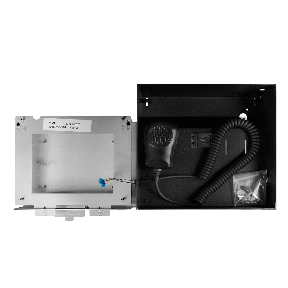 NOTIFIER C5A-M Chasis para DVC de una fila para gabinetes CAB-5 de paneles Inspire, Incluye MIC-1, Teléfono de bombero TELH-1 se ordena por separado