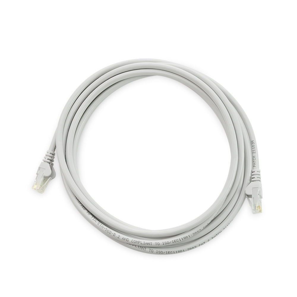 LINKBASIC CAA01-UC6-3-F Cable Patch Cord UTP Multfilar RJ45 Cat6 3mt Gris