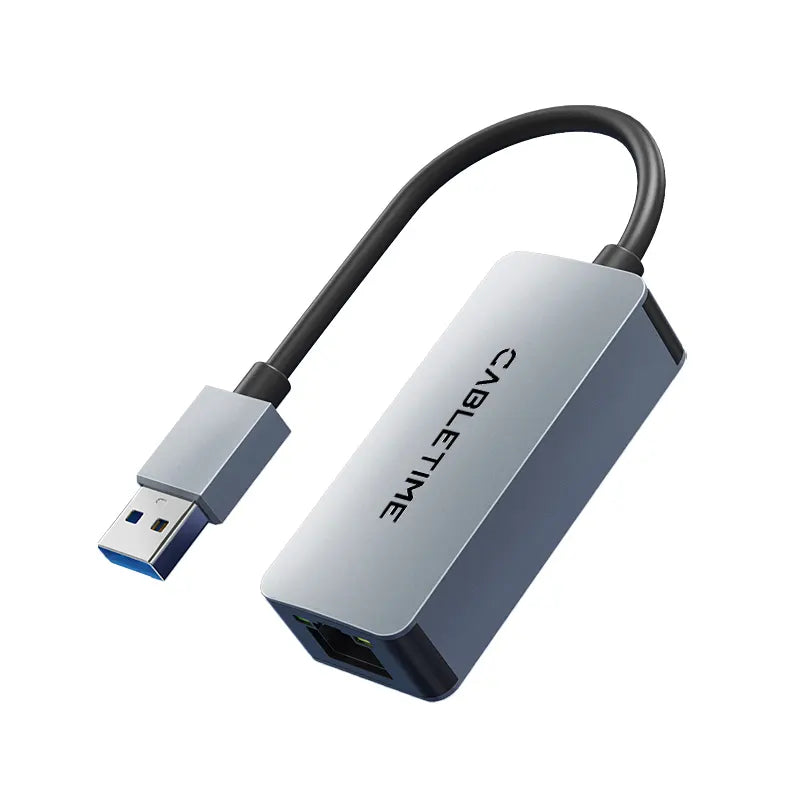 CABLETIME CB56G Adaptador de Red USB-A a RJ45 Gigabit CT-AML2500-AG